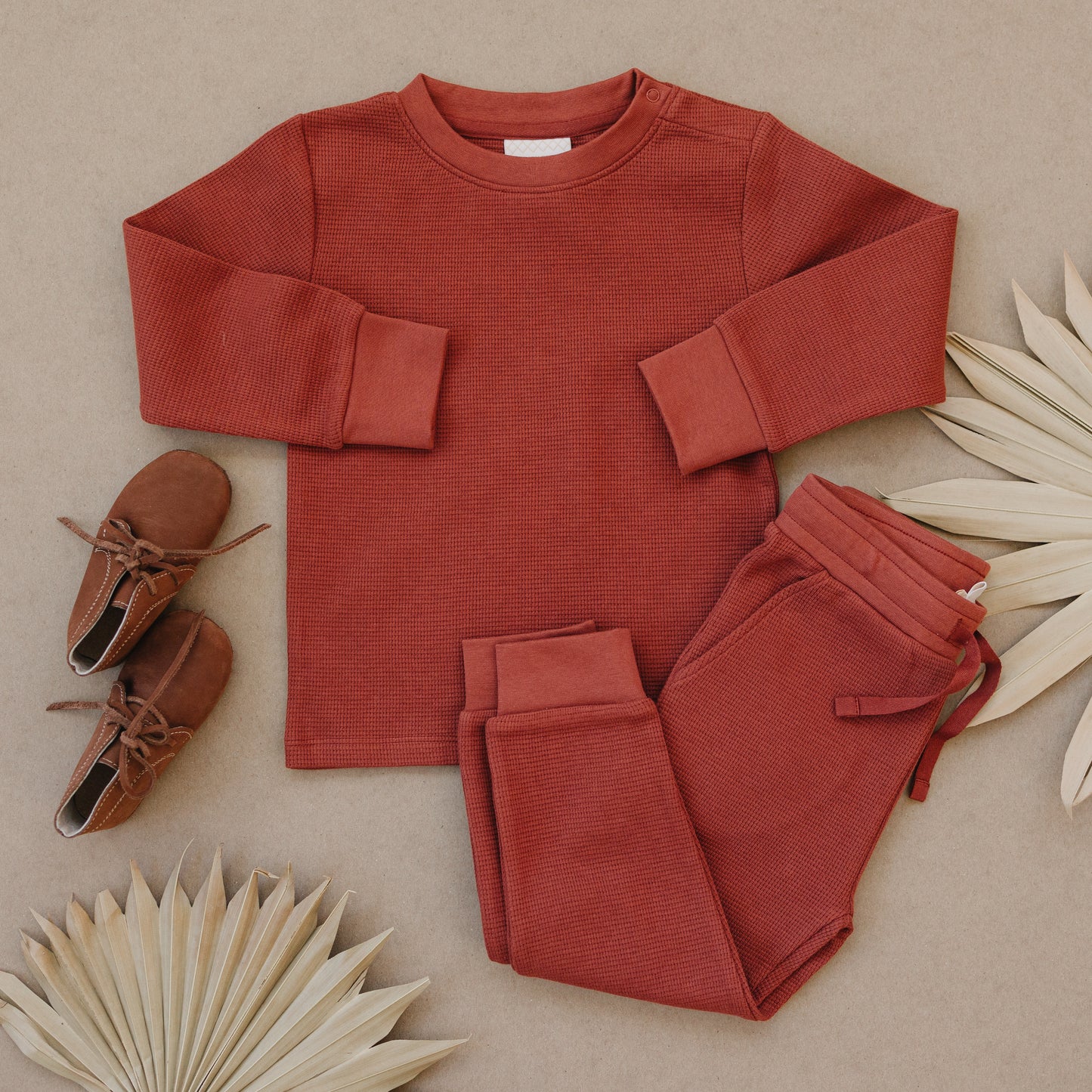 Everyday Long Sleeve | Brick Red