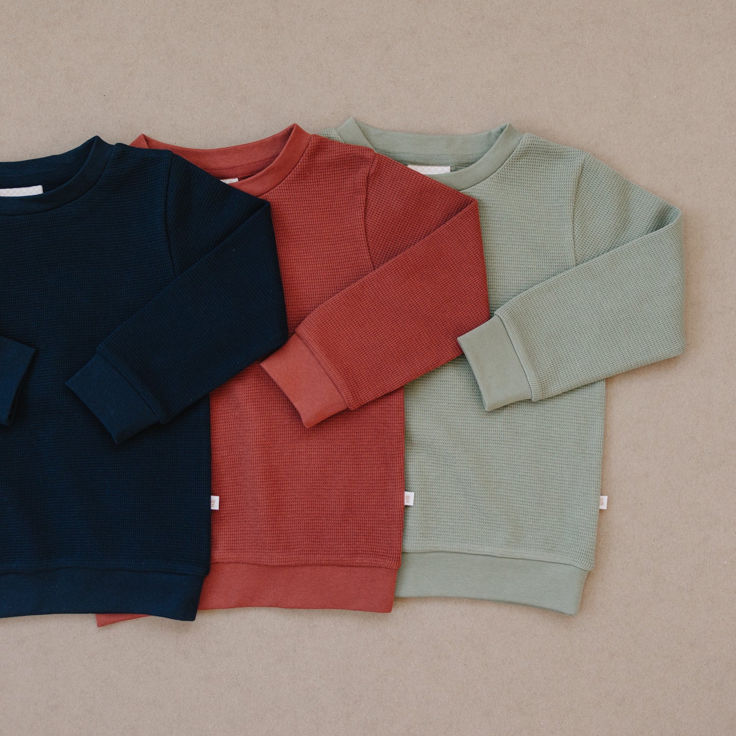 Crew Neck | Brick Red