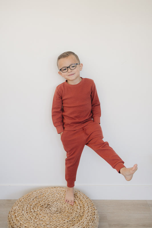 Everyday Pant | Brick Red