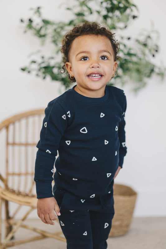 Everyday Pant | Sapphire Triangle