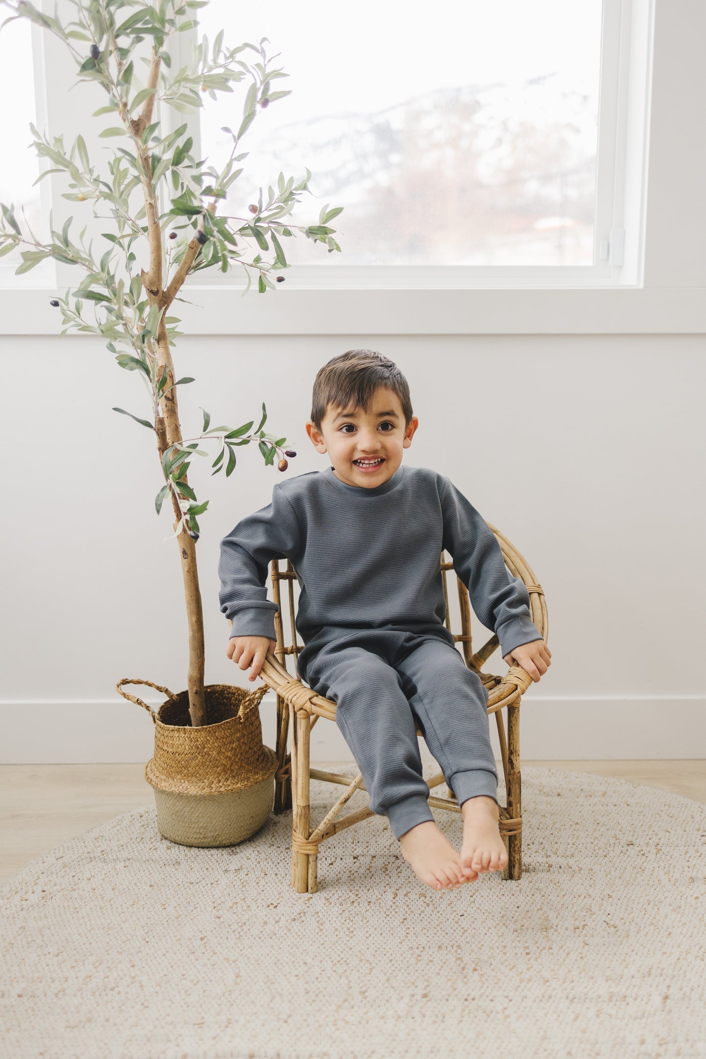 Crew Neck | Charcoal